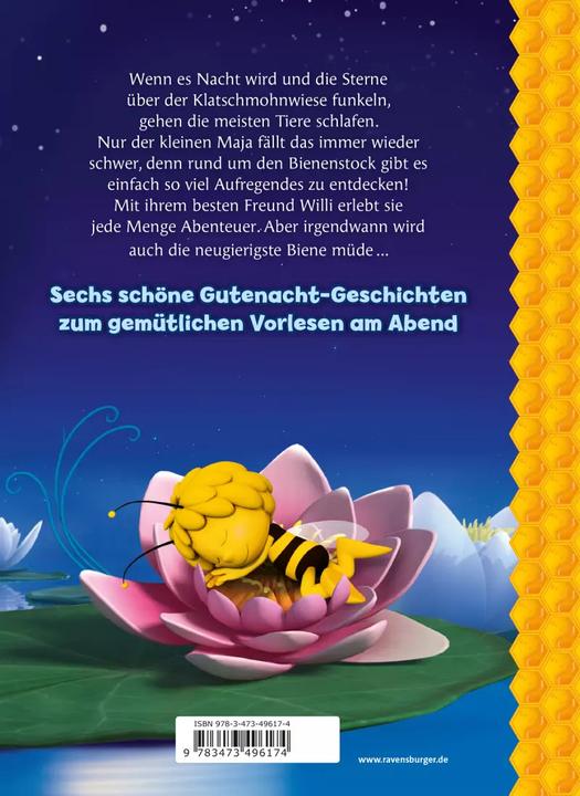 Produktbild Ravensburger Die Biene Maja: Die schönsten Gutenachtgeschichten (Deutsch, Carla Felgentreff, 2021)