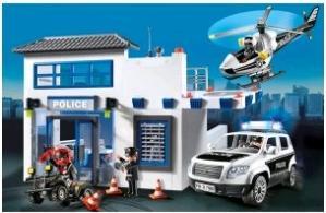 Actual product image Playmobil Police station (71602, Playmobil Action Heroes)