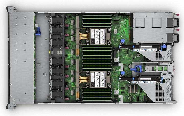 Actual product image HPE DL360 G11 Intel Xeon Silver 4510 64G 8SFF EU Server (Intel Xeon Silver 4510, 64 GB, Rack Server)