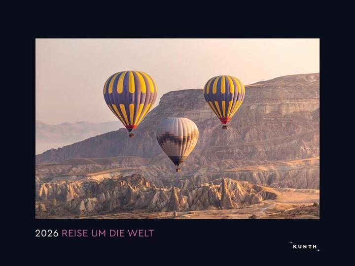 Produktbild Reise um die Welt - Wandkalender 2026 (60 x 45 cm, Harter Einband, Deutsch)