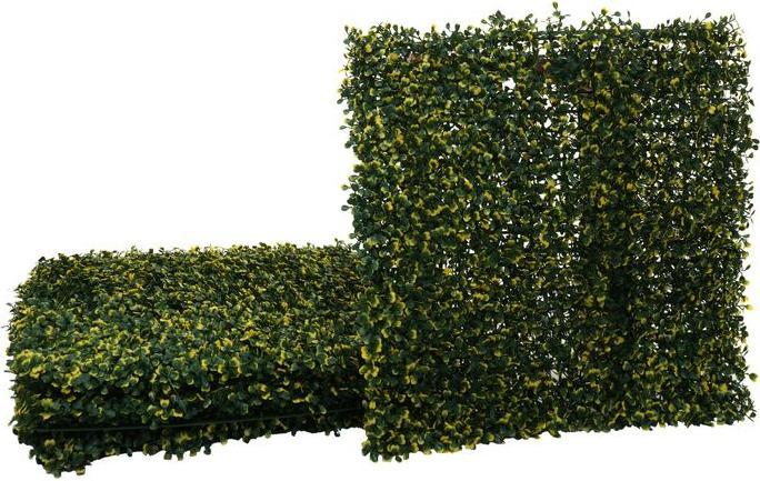 Image du produit Mendler Dalles murales HWC-L78, pare-vue brise-vent pour terrasse/balcon, 4x 50x50cm chaque = 1m² - Bu (49 cm)