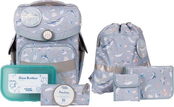 Actual product image School-Mood Timeless Air+ satchel set 7 pcs. (27 l)