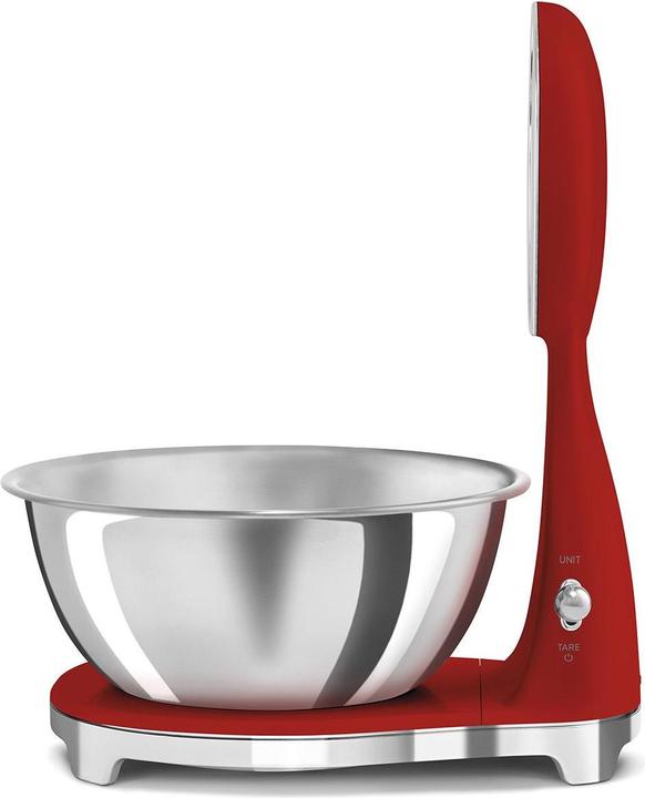 Actual product image Smeg KSF01RDWW Kitchen scales, red