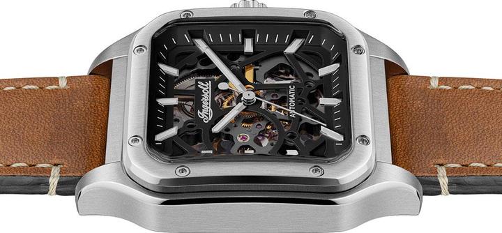 Produktbild Ingersoll 1892 Ingersoll I14503 Herrenuhr Ingersoll Ollie Automatik 45mm 5ATM (Skeleton-Uhr)