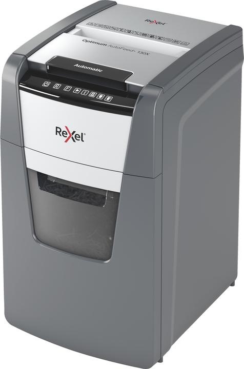 Immagine prodotto Rexel Trituratore Optimum AutoFeed+ 130X Taglio di particelle 4 x 28 mm 44 l Numero di fogli (max.): 130 (Taglio delle particelle)