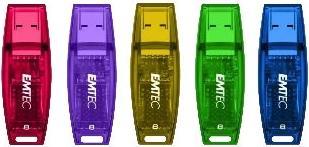 Image du produit Emtec Clé USB 2.0 C410 (8 Go, USB-A, USB 2.0)