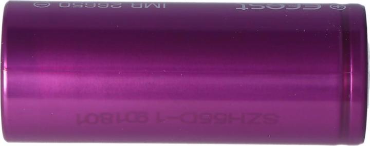 Actual product image Efest Battery Purple IMR26650, unprotected (1 pcs., 26650, 5000 mAh)
