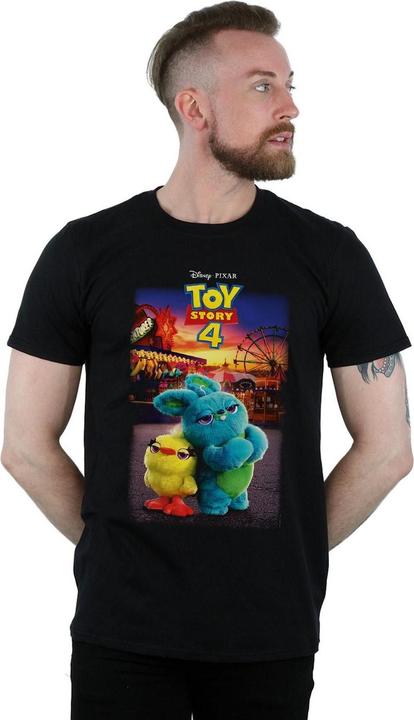 Produktbild Disney Toy Story 4 Ducky And Bunny Poster TShirt (XL)