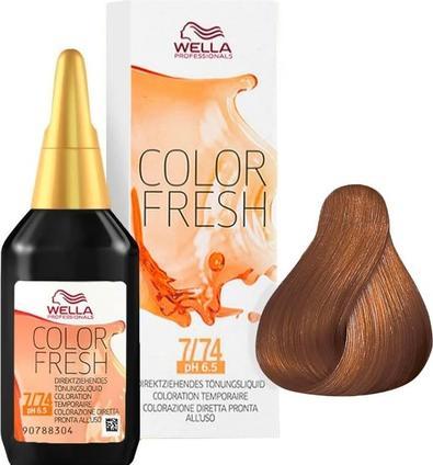 Immagine prodotto Wella Colore fresco (7/74 Biondo medio Marrone-Rosso)