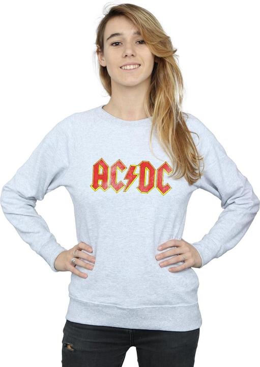 Produktbild AC/DC Distressed Logo Heather Sweatshirt (XL)