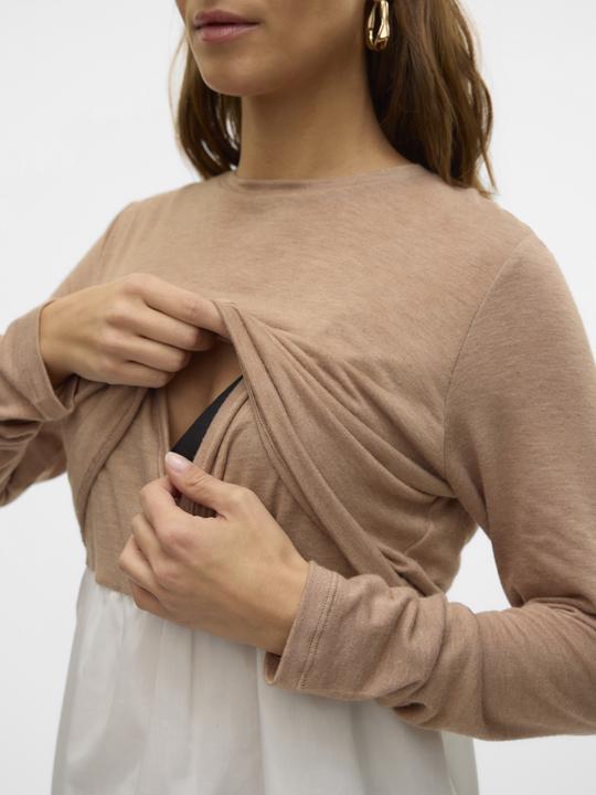 Image du produit Mamalicious Coupe normale Top col rond Blouse (XL)