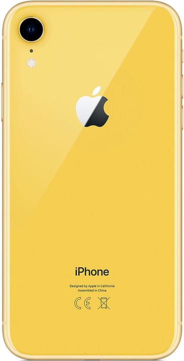 Actual product image Re!commerce iPhone XR (64 GB, Yellow, 6.10", 12 Mpx, SIM + eSIM, A / Like new)