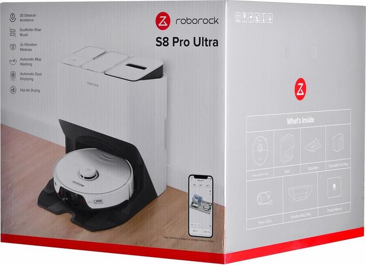 Actual product image Roborock S8 Pro Ultra (Vacuum mopping robot)