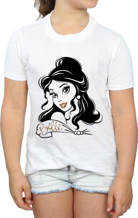 Immagine prodotto Beauty And The Beast Maglietta Belle Luccicante Ragazze (152, 158)