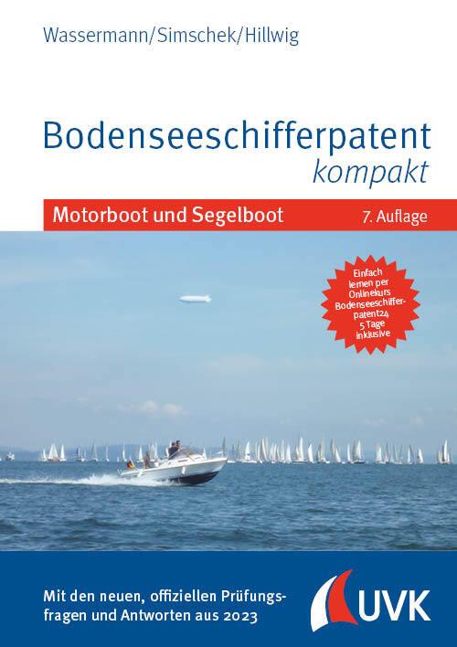 Produktbild Bodenseeschifferpatent kompakt (Deutsch, Matthias Wassermann, Roman Simschek, Daniel Hillwig, 2023)