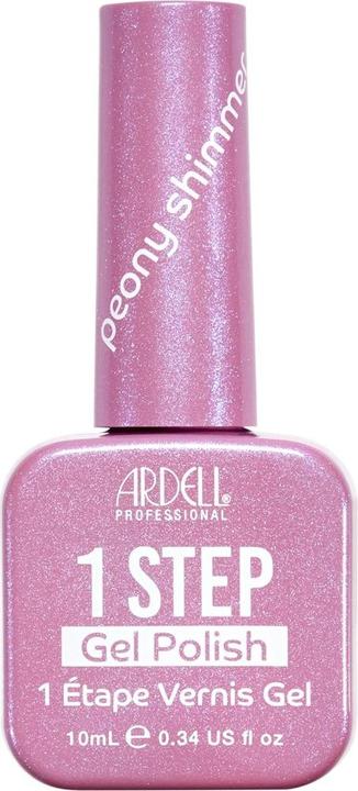 Image du produit Ardell 1 Step Gel Polish Peony Shimmer 10 ml (Peony Shimmer, Vernis à ongles effet gel)