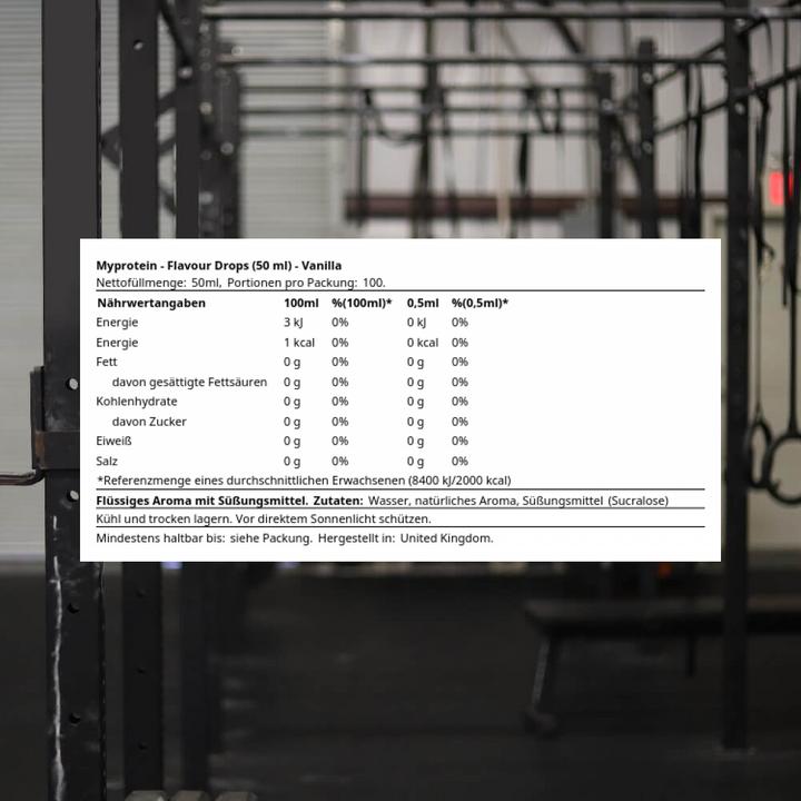 Actual product image MyProtein Flav (Vanilla, 1 pcs., 50 g)
