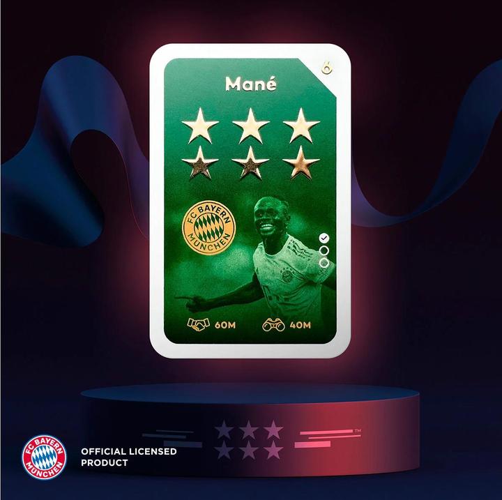 Actual product image Superclub FC Bayern Munich player cards 2023/24 (English)