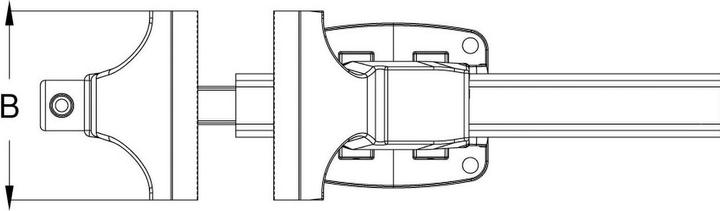 Produktbild KS Tools Parallel-Schraubstock mit Drehteller, Backenlänge 120 mm, mit Rohrspannbacke (120 mm)