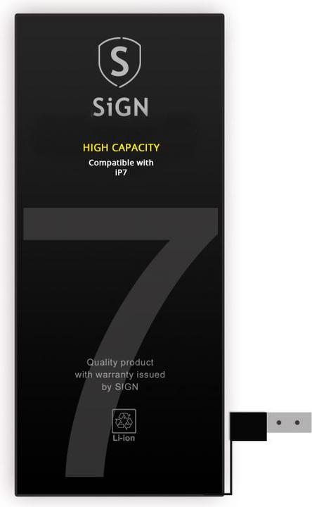 Immagine prodotto SIGN Batteria iPhone 7 ad alta capacità - 2200mAh