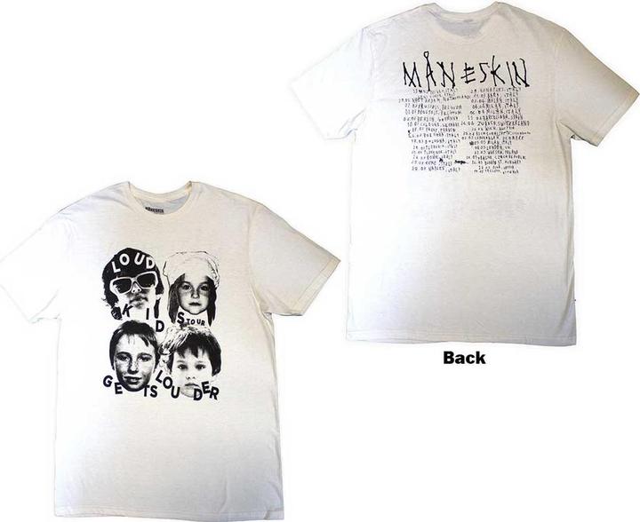 Maneskin Loud Kids European Tour 23 Back Print (XL)