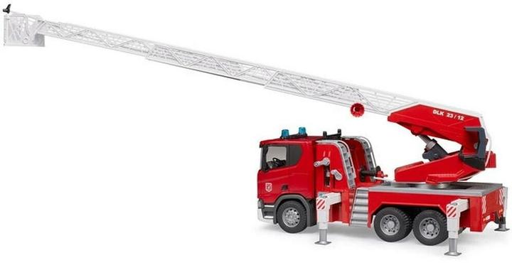 Image du produit Bruder Scania Super 560R Pompiers avec échelle pivotante, pompe à eau, module L+S