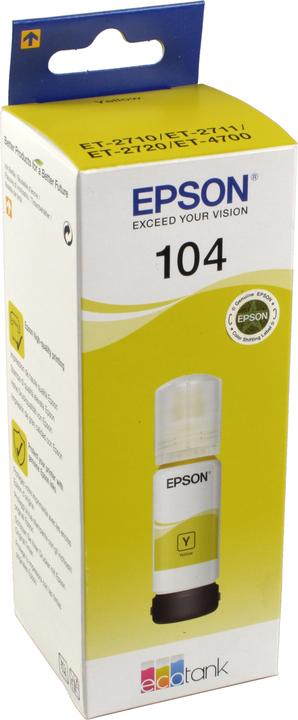 Image du produit Epson 104 (Y)