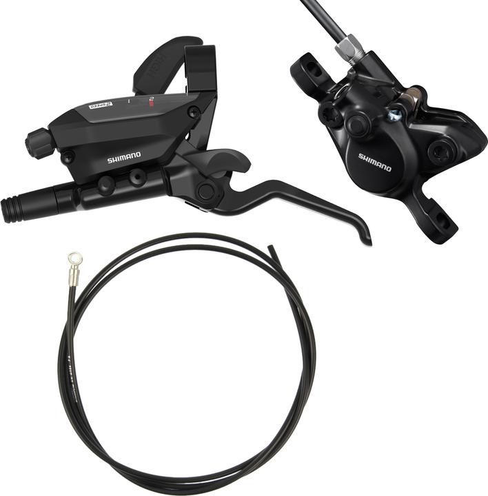 Shimano Scheibenbremsen-Set ALTUS BR-MT200 mit ST-EF515 (Vorderradbremse, Bremssattel)