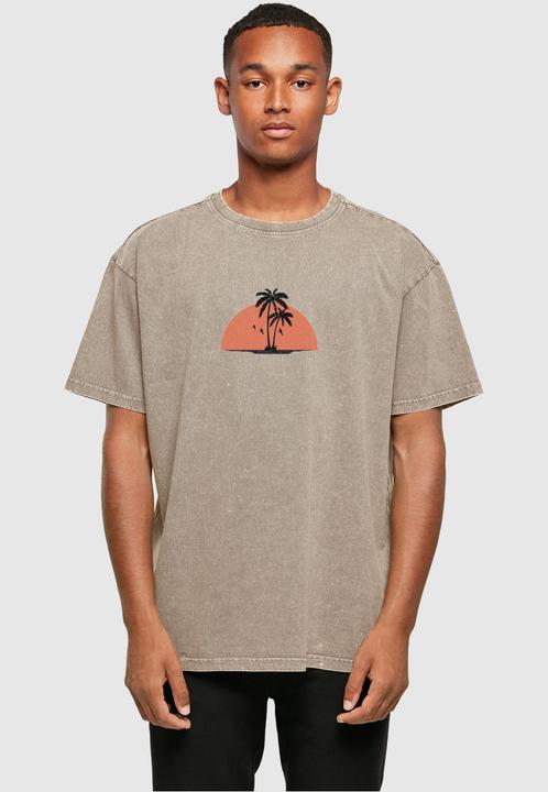 Produktbild Merchcode Summer - Beach Acid Washed Oversize Tee - 112605 (L)