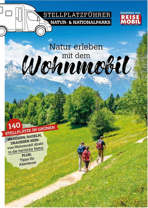 Produktbild Stellplatzführer Natur- & Nationalparks (Deutsch, International, 2021)