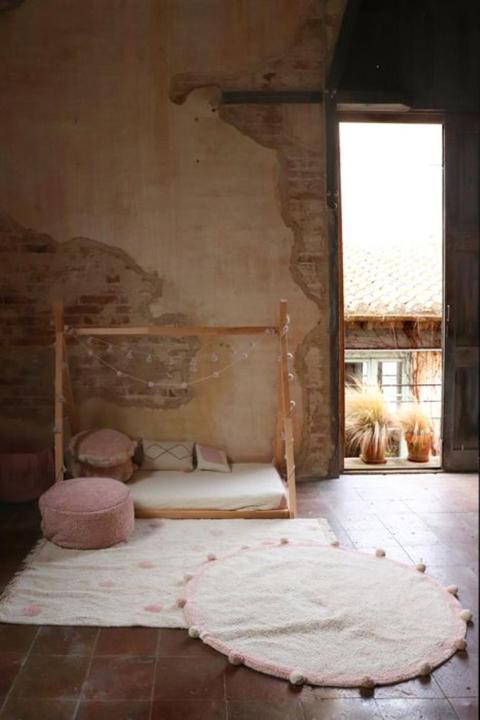 Produktbild Lorena Canals Teppich Hippy Dots (120 x 160 cm)