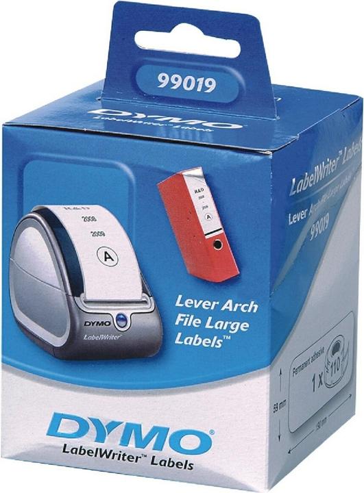 Actual product image Dymo Folder labels