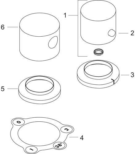 Produktbild Axor Uno 2-Loch Wannenrandarmatur, Thermostat, 2 Verbraucher
