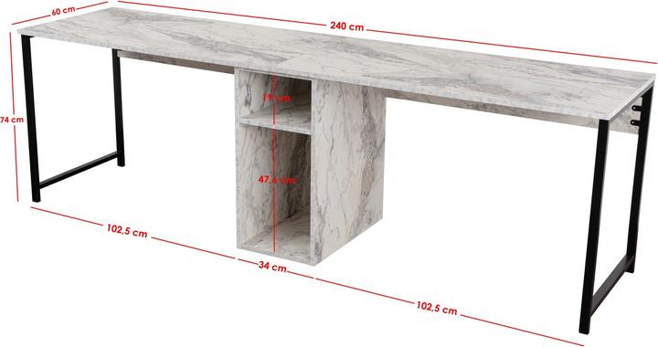 Produktbild Skye Decor Twin (240 x 74 x 60 cm)