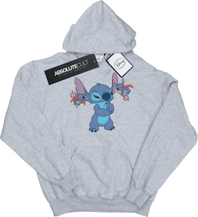 Immagine prodotto Disney Lilo And Stitch Little Devils Felpa con Cappuccio Uomo (L)