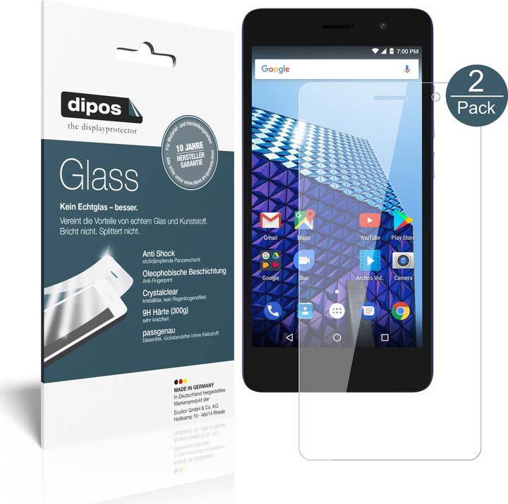 Produktbild Dipos Displayschutz Anti-Shock (2 Stück, Archos Access 50 Color)