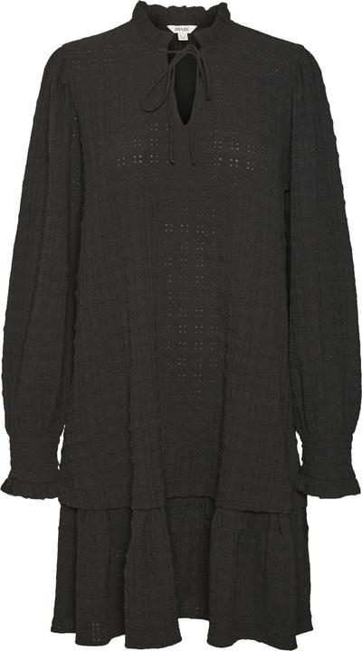 Vero Moda Normal geschnitten Hoch geschlossen Ärmelbündchen mit Knopf Kurzes Kleid Kleid