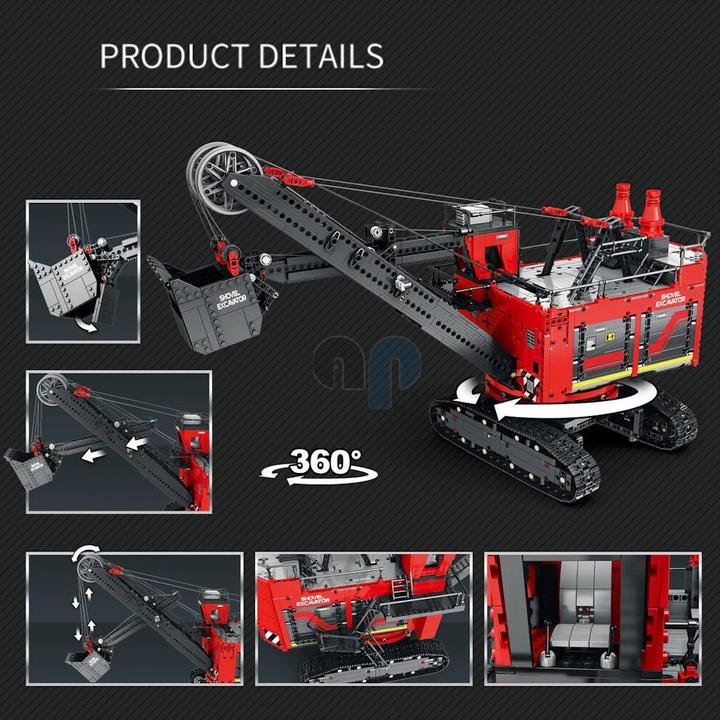 Produktbild ReoBrix 22014 - Frontschaufel- Seilbagger (RC) (3170 Teile)