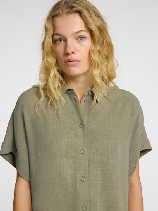 Actual product image Selected Femme Slfviva Ss Cropped Shirt Noos (38)
