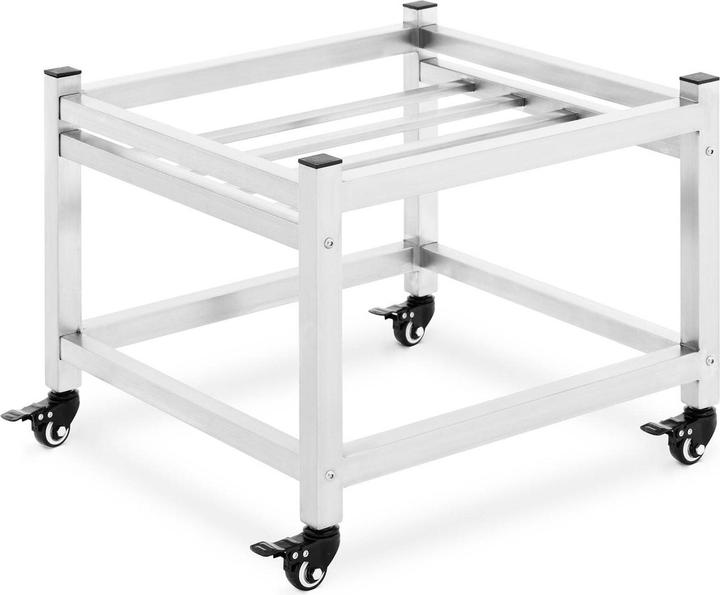Produktbild Royal Catering Edelstahlwagen mit Rollen für Brau- oder Gärkessel Edelstahl 45 x 45 cm 150 kg