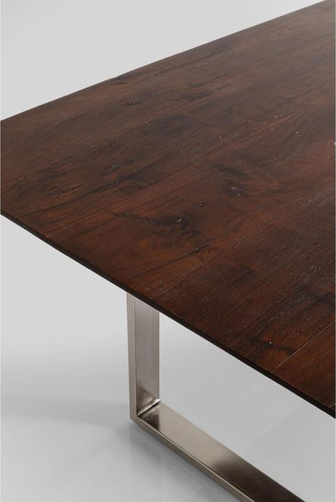 Produktbild Kare Design Tisch Symphony Walnut Chrom 180x90cm