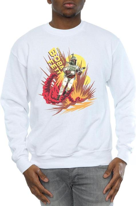 Immagine prodotto Star Wars Boba Fett Rocket Powered Felpa Uomo (3XL)