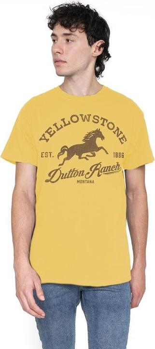 Immagine prodotto Yellowstone Dutton Ranch Maglietta Cavallo Uomo (M)