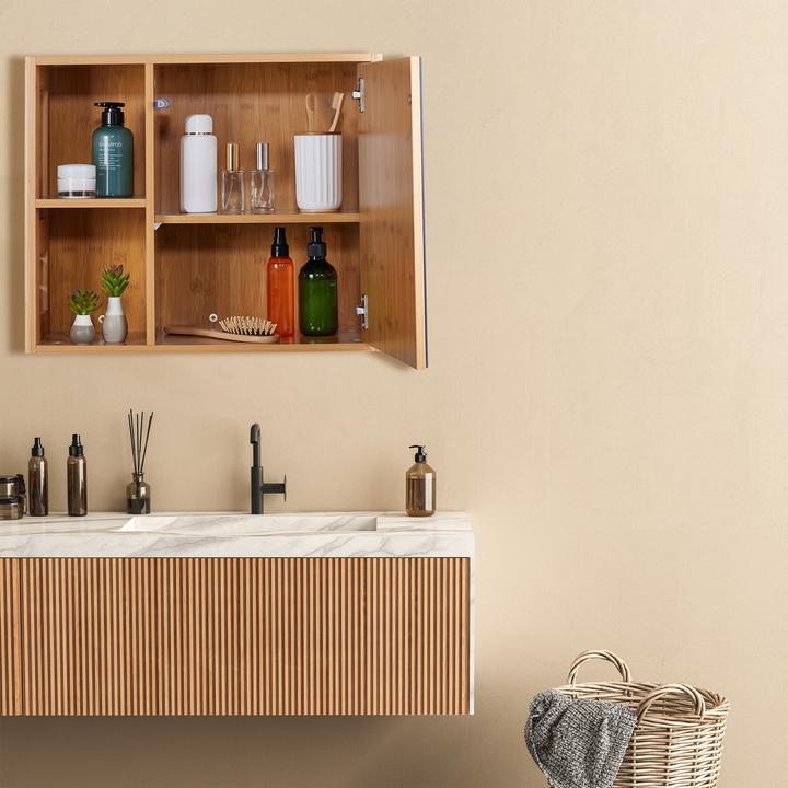 Produktbild Relaxdays Spiegelschrank (54.5 x 20 x 45 cm)