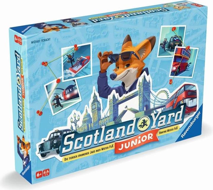 Actual product image Ravensburger Scotland Yard Junior (German, Portuguese, English, Italian, Dutch, French, Spanish)