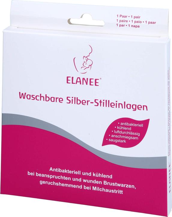 Produktbild Büttner-Frank Elanee Silber Stilleinlage, 2 St (2 x)