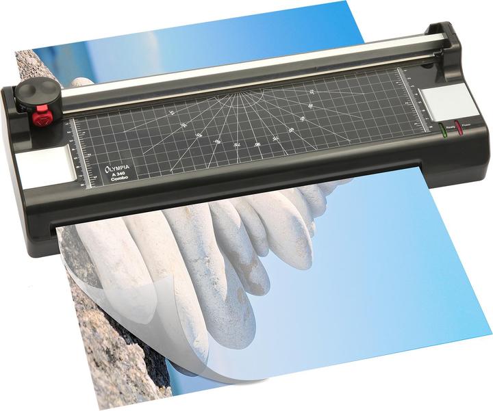 Olympia A 340 Combo DIN A3 Laminiergerät m. Papierschneider (80 - 125 µm, A3)
