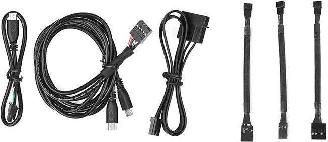 Actual product image Thermaltake Pacific R1 Plus DDR4 memory lighting set. (RGB)
