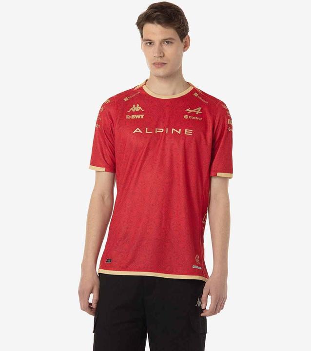 Actual product image Kappa Jersey Alpine F1 Kombat China Ocon 2024 (L)