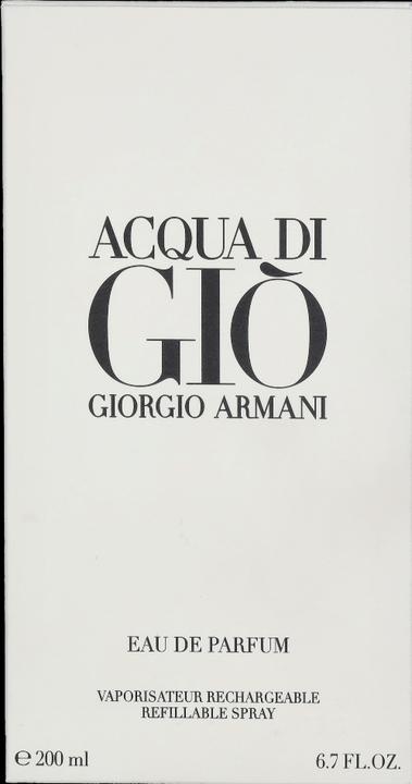 Actual product image Armani Exchange Armani Acqua di Gio Pour Homme Edp Spray (Eau de parfum, 200 ml)
